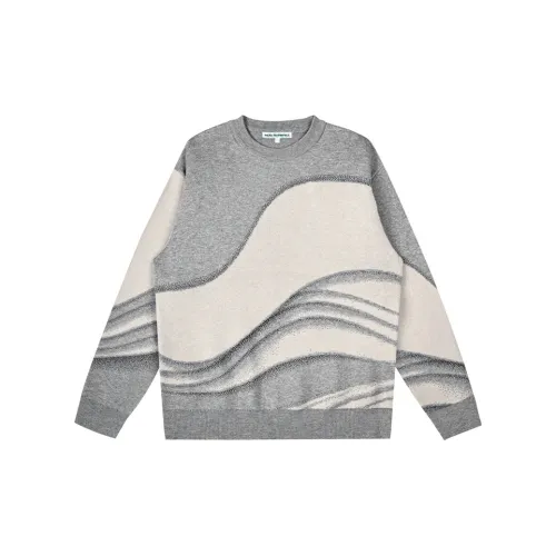 FAIRWHALE Sweater Men's Medium Gray