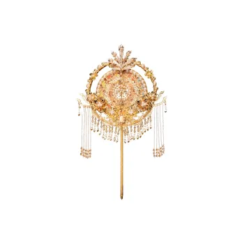 Dance embroidery Fold Fan/Fan