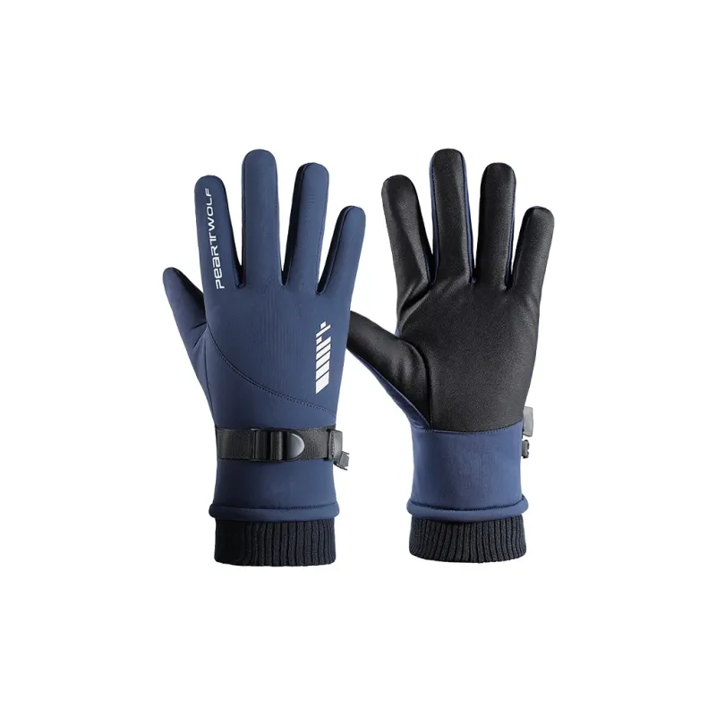 Shizhu Anti Lost Snap Buckle Sports Gloves Men's-6