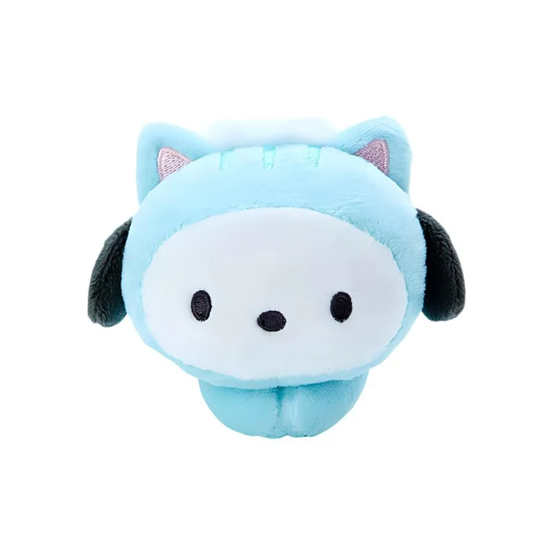 Sanrio Meow Healing Collection Pochacco Dolls Plush Doll 8.5cm Height-0