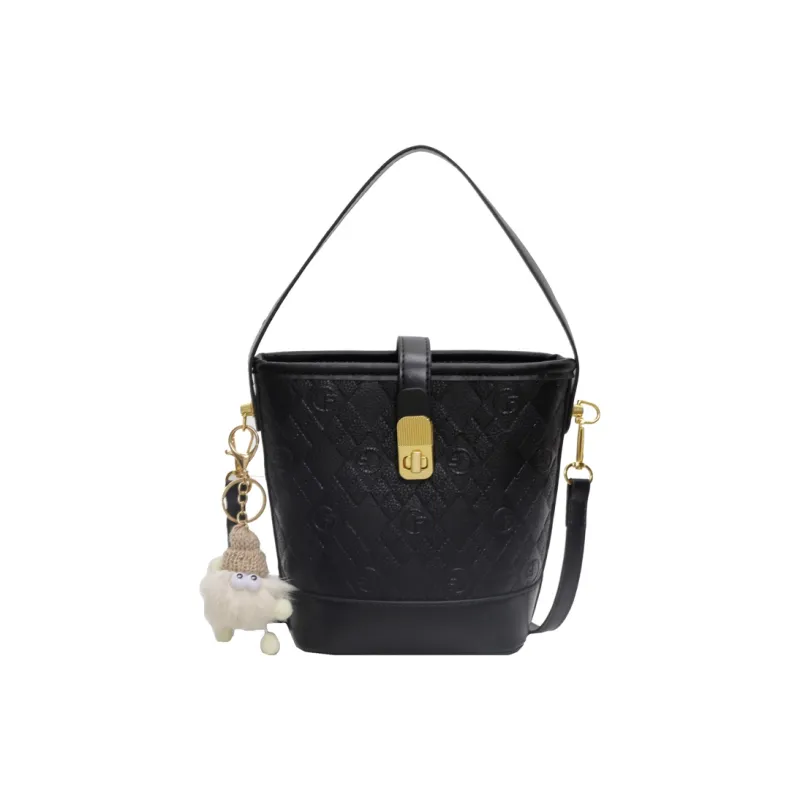 HCXK Pu Portable Crossbody Bag Shoulder Bag Regular Women's Coffee/Black/Pink/Blue-9