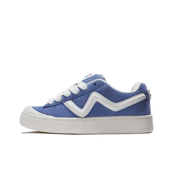 GZOZ Slip Resistant Cushioning Low Top Skateboard Shoes Unisex Lightweight Denim