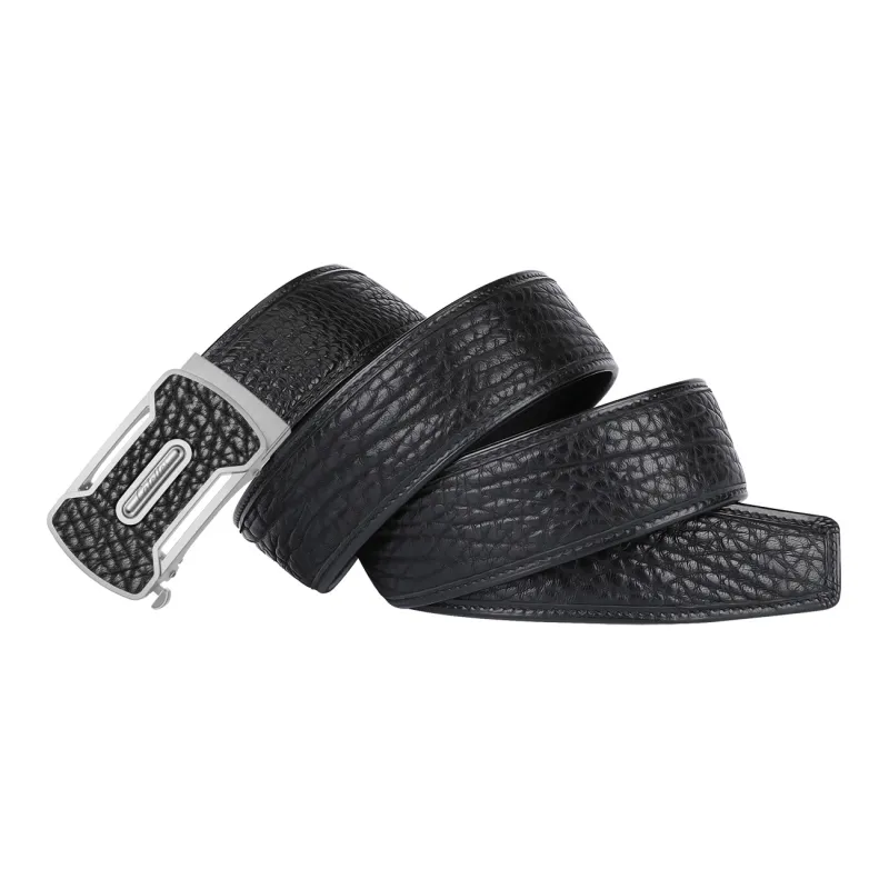 CATELLES Top Grain Cow Leather Leather Belts Men's 3.8cm-2
