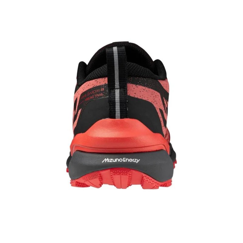 Mizuno Wave Daichi 8 Shock Absorbers With Slip Resistant Features Low Top Running Shoes Men's Red Black-3