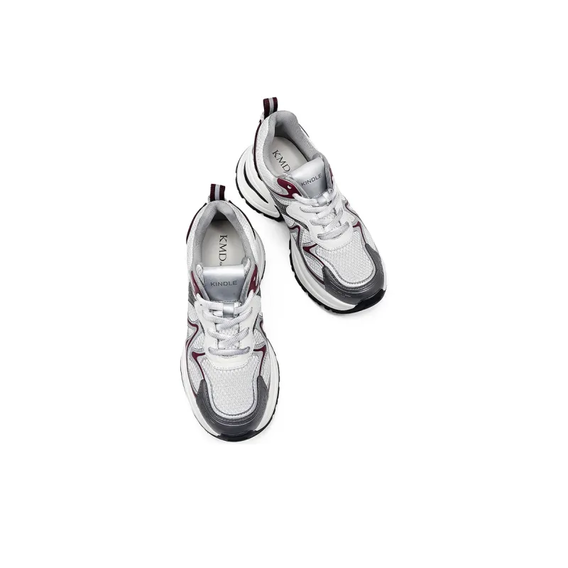 KMD Breathable Height Increasing Low-Top Chunky Sneakers Women's-7