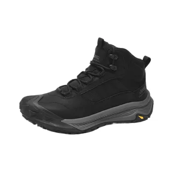 Jeep Cushioning Anti Slip Wear Resistant Impact Resistant Lightweight Mid Top Hiking Shoes Unisex Black