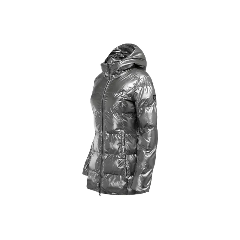 EMPORIO ARMANI Puffer Jacket Women's Silver-1