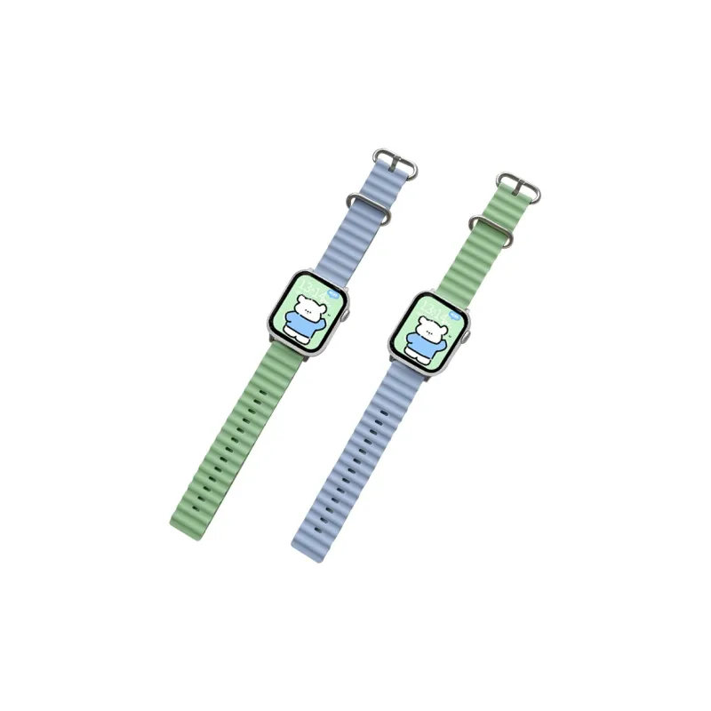 MSSM Watch Band Apple Compatibility Silicone Material-24
