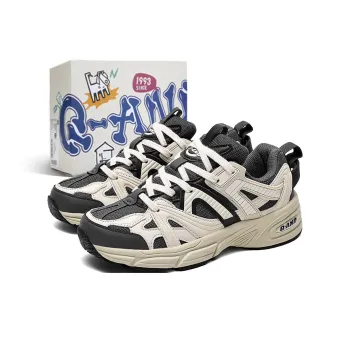 Q AND Anti Slip And Wear Resistant Height Increasing Low Top Hiking Shoes Unisex