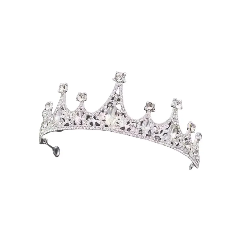Peach Tea Birthday Crown Headbands Women's-0