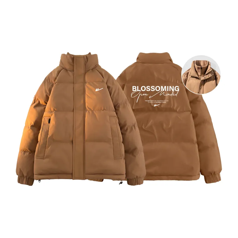 Warrior Ride The Wind And Waves Series Puffer Jacket Unisex-28