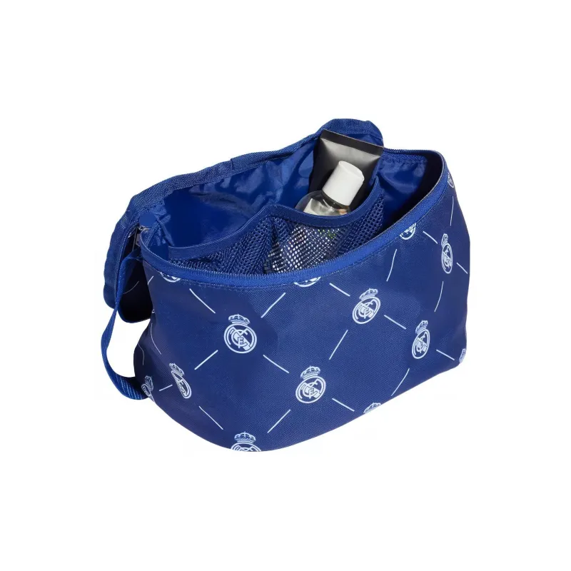 Adidas Originals Recycled Polyester Sports Bag Toiletry Bag Regular Unisex Blue-3