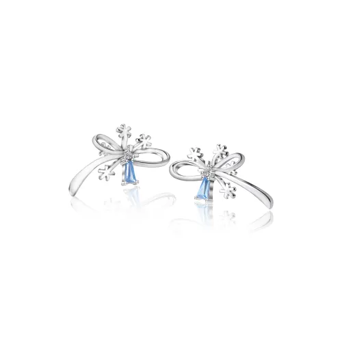 KEMLAIDA 925 Sterling Silver Stud Earrings Women's