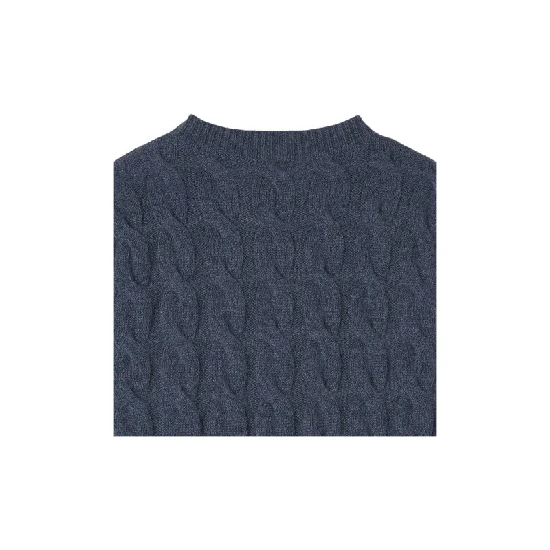 MaxMara Cashmere Sweaters Women's Blue-6