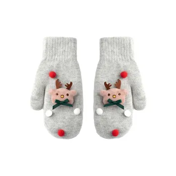 PALBAS Polyester Knit Gloves Women's
