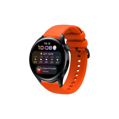 ZHENGGUANG Compact Youth Pin Buckle Silicone Watch Band Huawei GT3/Watch 3 Pro/GT 2 Pro