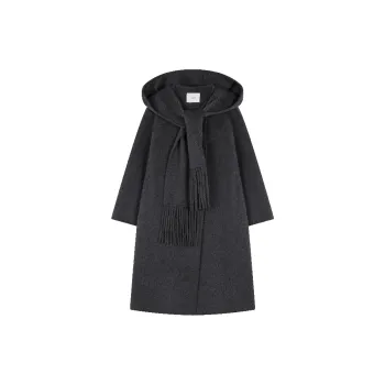 Mo Han Yi Mei Coats Women's Carbon Gray