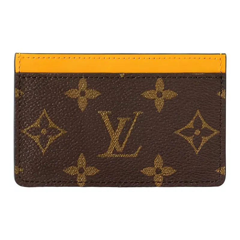 LOUIS VUITTON Card Holder Pm Colormania Jaune Mat-0