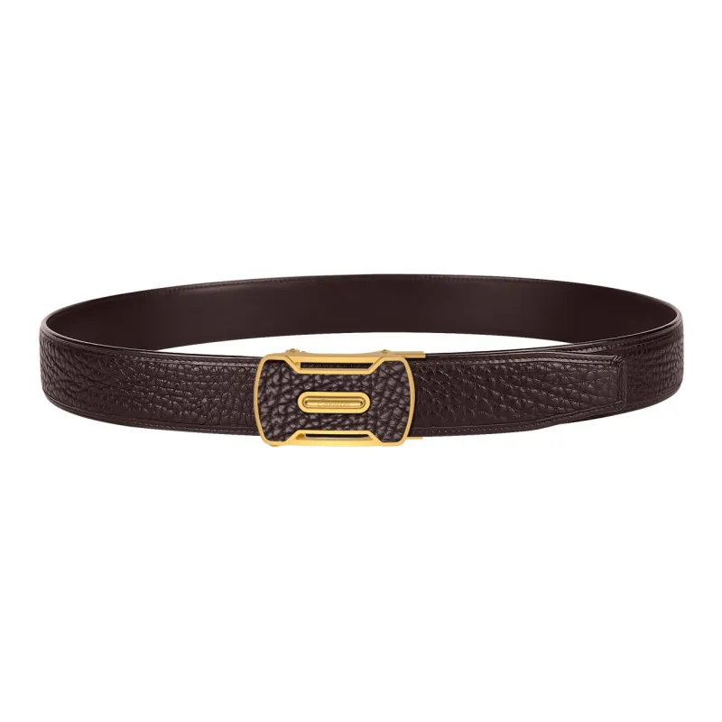 CATELLES Top Grain Cow Leather Leather Belts Men's 3.8cm-11
