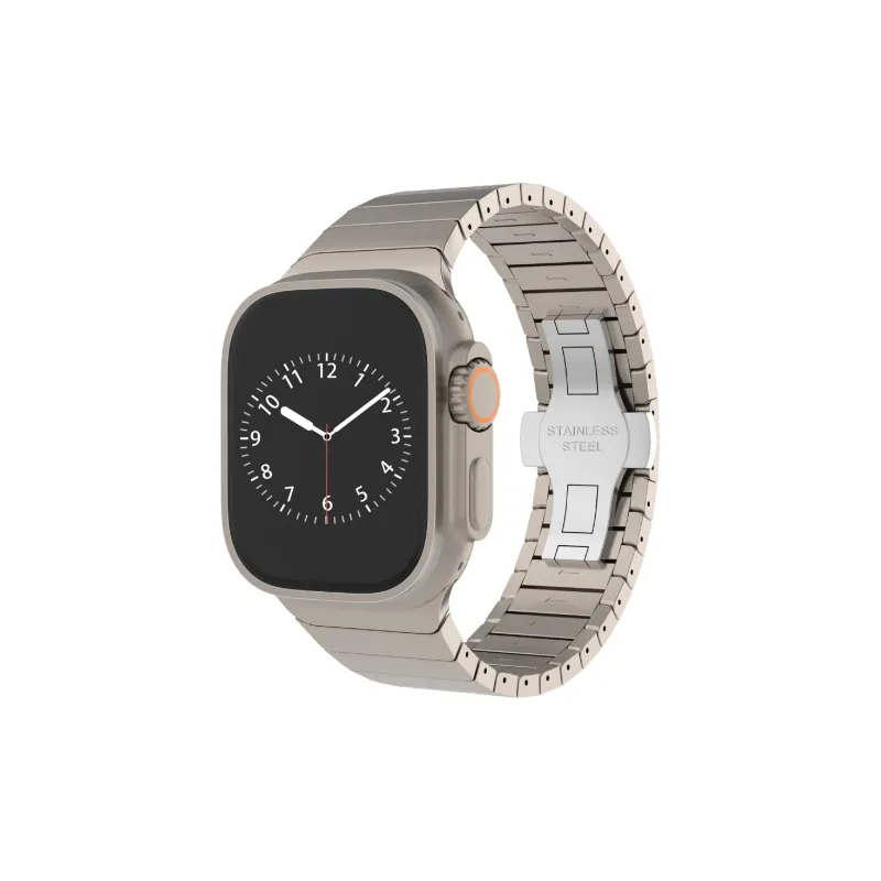 MSSM Watch Band Apple Compatibility Stainless Steel Material-6