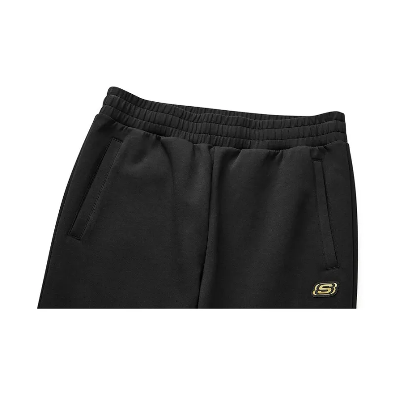 Skechers New Year Knitted Sports Pants Men's Carbon Black-4