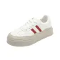 Beige/Red Fleece-Lined (Heel Height 4.5CM)