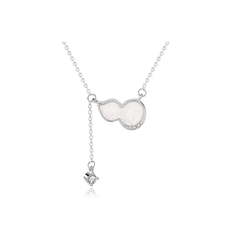 KEMLAIDA 925 Silver Fritillary Necklaces Women's-4