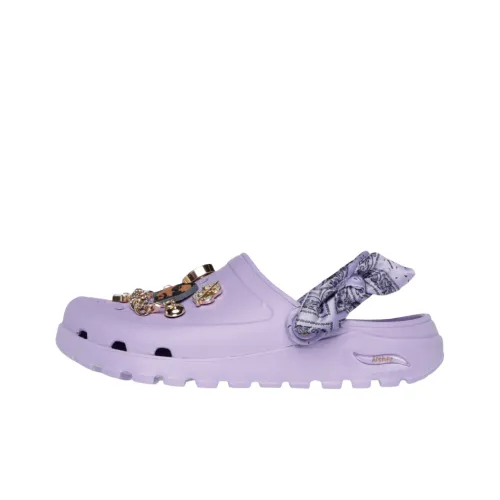 Snoop Dogg x Skechers ARCH FIT FOOTSTEPS Clogs Women's Purple
