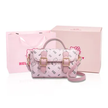 MESUCA Sanrio Kitty Series PU Handbag Regular Women's Pink White Black Brown