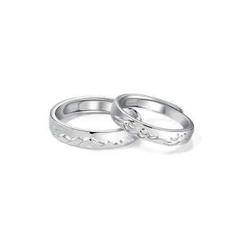 CLARKIA FLOWER 925 Sterling Silver Rings Unisex