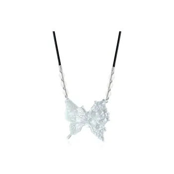 Tang Zhi Serpentine Jade Necklaces Women's