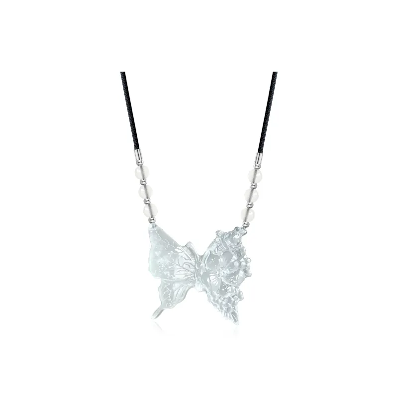 Tang Zhi Serpentine Jade Necklaces Women's-0