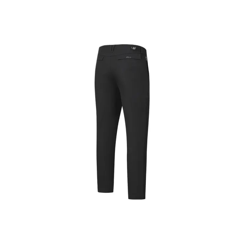 FILA Golf Series FW24 AERO Athletic Trousers Men's Pitch Black-1