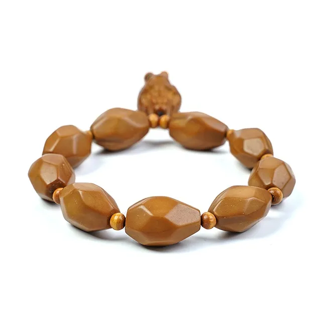 Two Or Ninety Woods Olive Pit Walnut Bracelets Unisex-1