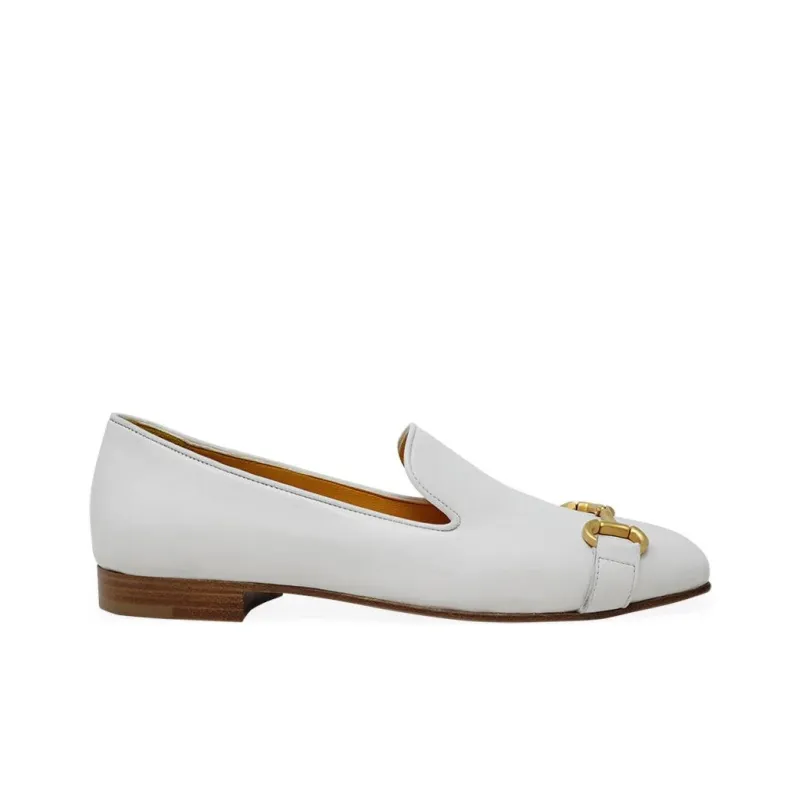 MADISON MAISON Loafers Women's White-1