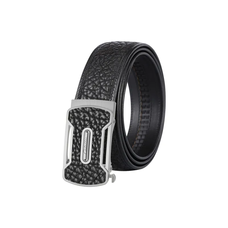 CATELLES Top Grain Cow Leather Leather Belts Men's 3.8cm-0