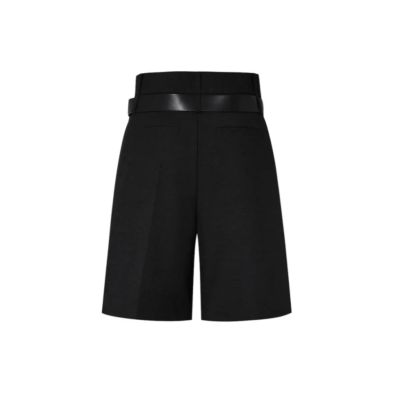 MOCO Casual Shorts Women's Dark Heather Gray-1