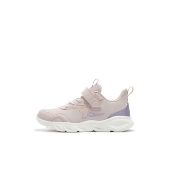 XTEP Anti Slip Wear Resistant Low Top Kids' Running Shoes Micro Rose Red Lavender Kids'