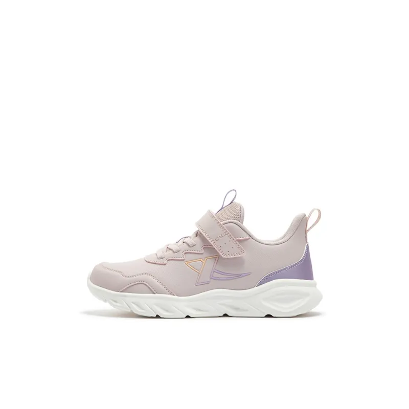 XTEP Anti Slip Wear Resistant Low Top Kids' Running Shoes Micro Rose Red Lavender Kids'-0