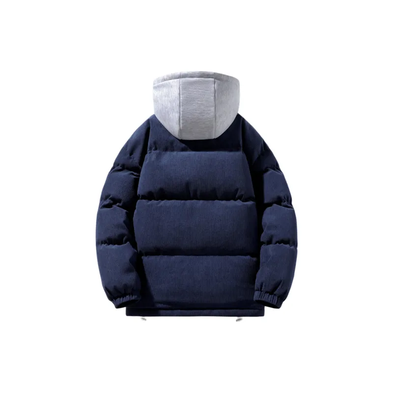 The Smurfs Puffer Jacket Unisex Black-7