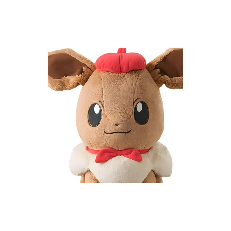 BANPRESTO Eevee Ichiban Kuji, Pokémon A Prize Dolls Plush Doll 28cm High-3