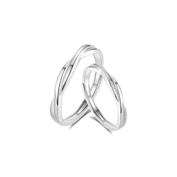 KING TAI SANG 999 Fine Silver Rings Unisex