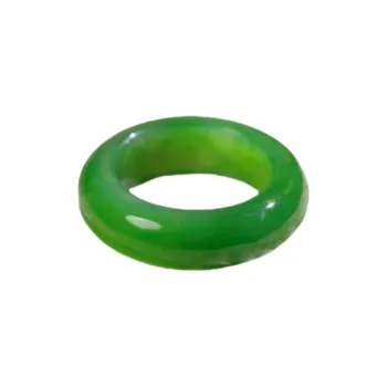 Jade Charm Yao Hetian Jade Rings Jasper Unisex
