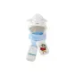Little White Plane Plush Thermal Hat Three-Piece Set