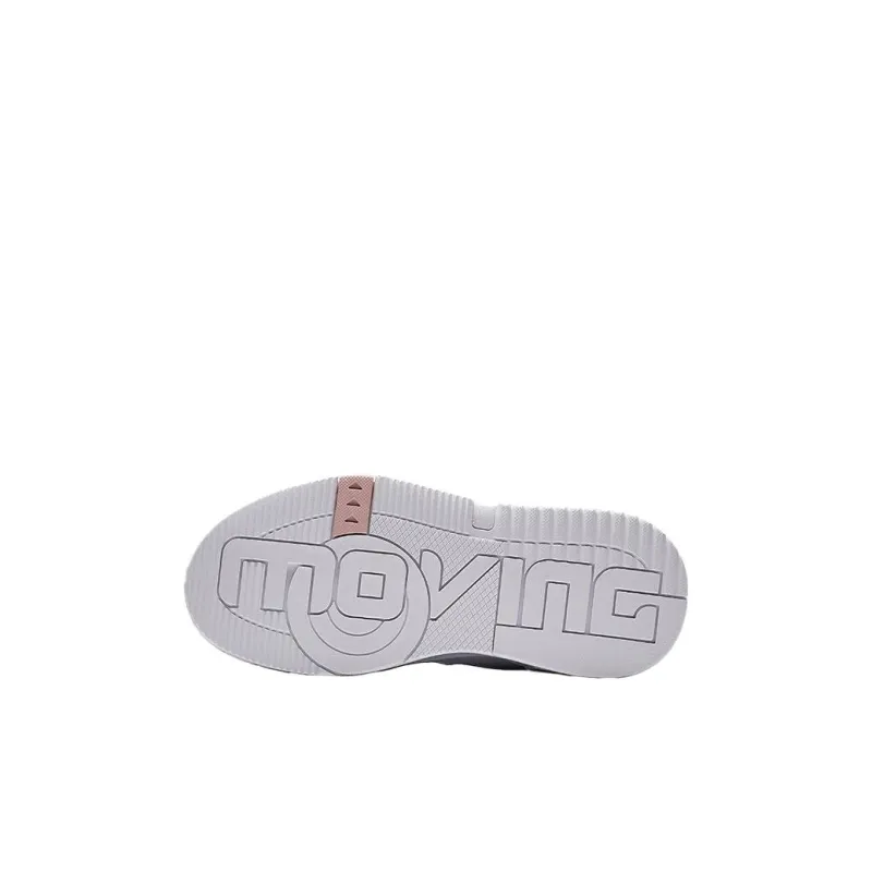 Antakids Anti Slip And Wear Resistant Warm Low Top Kids' Skateboarding Shoes Anta White Glow Pink Kids'-3