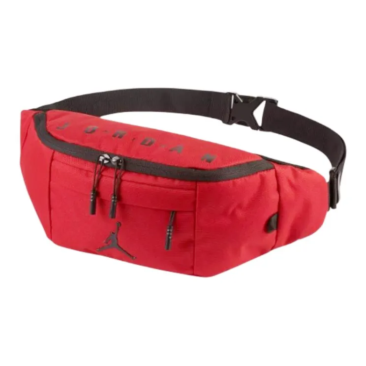 Jordan Polyester Crossbody Bag, Fanny Pack Regular Unisex Red-1