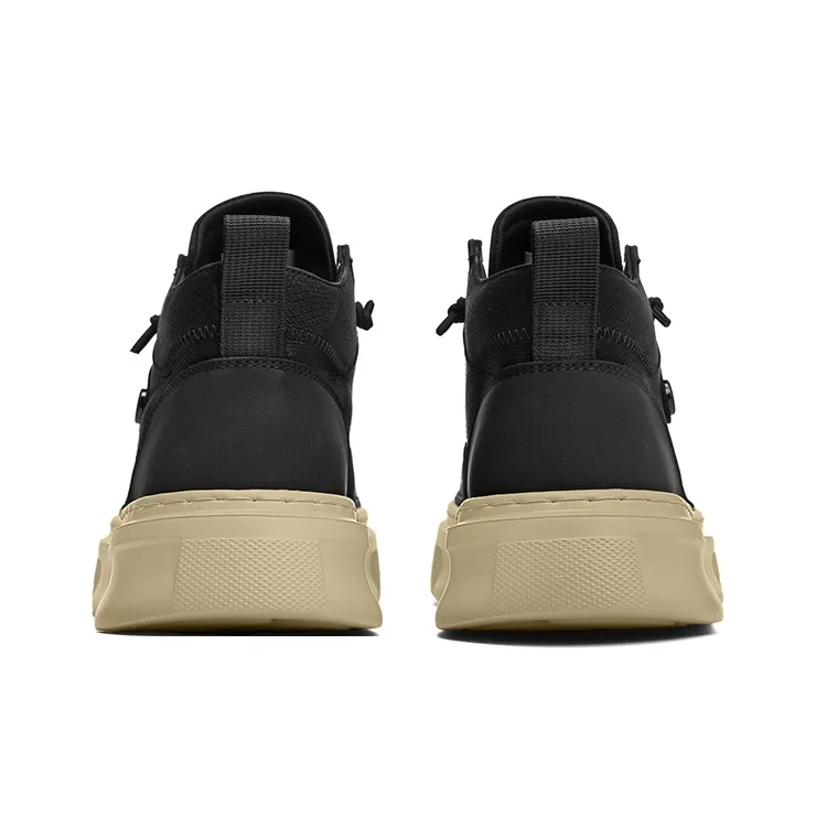 AOKANG Air Force One Series Anti Slip Wear Resistant Mid Top Skateboard Shoes Men's Exclusive Box-9