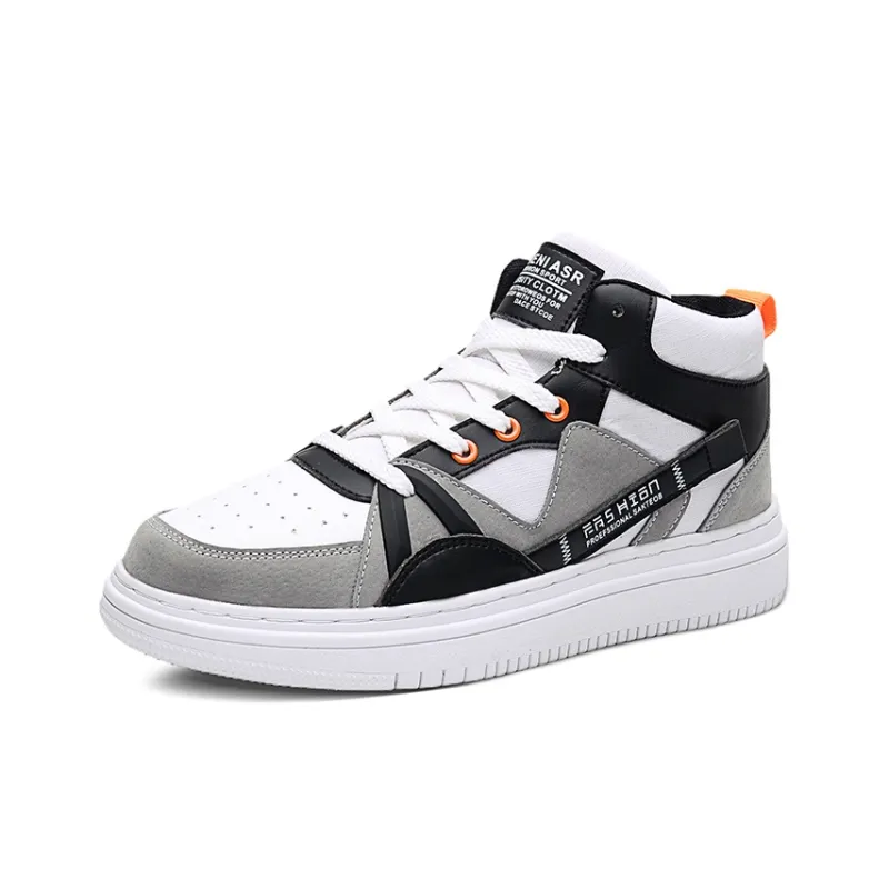 SOURCE Wrapping Anti Slip Shock Absorbing And Wear Resistant High Top Skateboard Shoes Men's-3
