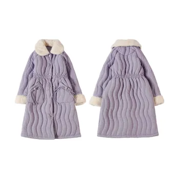 CAIHENGTONG Pajama Robe Women's Purple