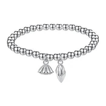 Happy Tide Sterling Silver S999 Bracelets Women's